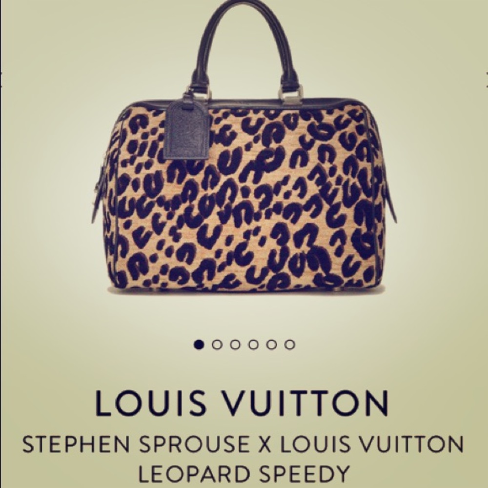 LOUIS VUITTON STEPHEN SPROUSE SPEEDY HANDBAG